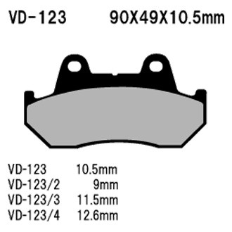 Vesrah® - Organic Semi-Metallic Brake Pads
