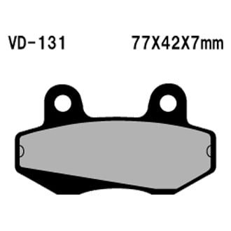Vesrah® - Organic Semi-Metallic Brake Pads