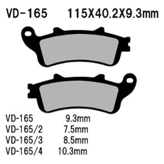 Vesrah® - Organic Semi-Metallic Brake Pads