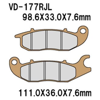 Vesrah® - Front Racing Brake Pads
