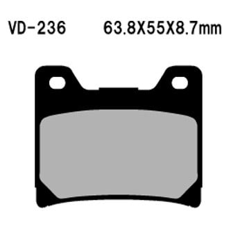 Vesrah® - Organic Semi-Metallic Brake Pads