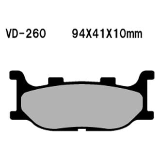 Vesrah® - Organic Semi-Metallic Brake Pads