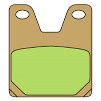 Vesrah® - Rear Sintered Metal Brake Pads