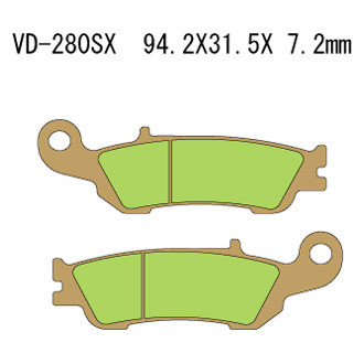 Vesrah® - Front Sintered Metal Brake Pads