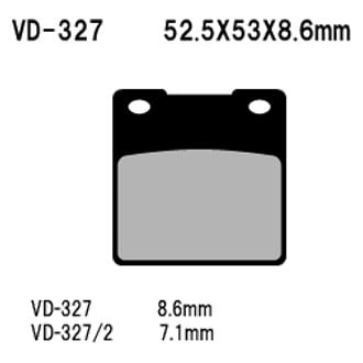 Vesrah® - Organic Semi-Metallic Brake Pads