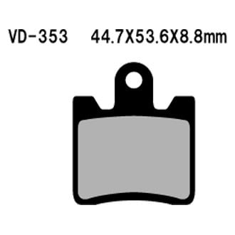 Vesrah® - Organic Semi-Metallic Brake Pads