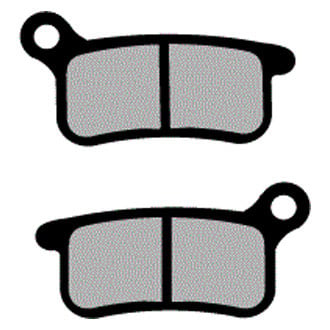 Vesrah® - Rear Organic Semi-Metallic Brake Pads