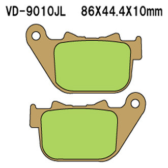 Vesrah® - Rear Sintered Metal Brake Pads