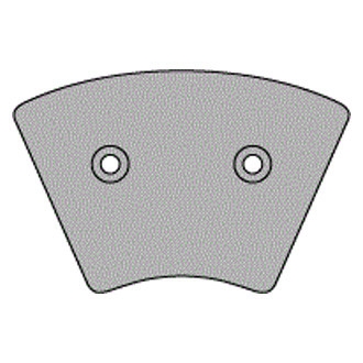 Vesrah® - Front Organic Semi-Metallic Brake Pads