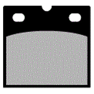Vesrah® - Rear Organic Semi-Metallic Brake Pads