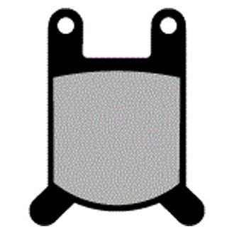 Vesrah® - Rear Organic Semi-Metallic Brake Pads