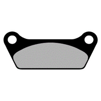 Vesrah® - Rear Organic Semi-Metallic Brake Pads