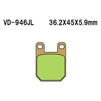 Vesrah® - Sintered Metal Brake Pads