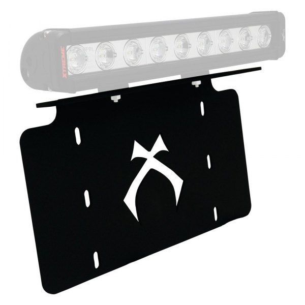 Vision X® - Aluminum License Plate Mount for 12" Low Profile Xtreme LED Light Bar