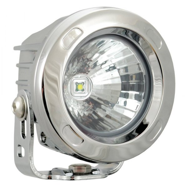 Vision X® - Optimus Series 3.7" 10W Round Chrome Housing Medium Beam LED Light