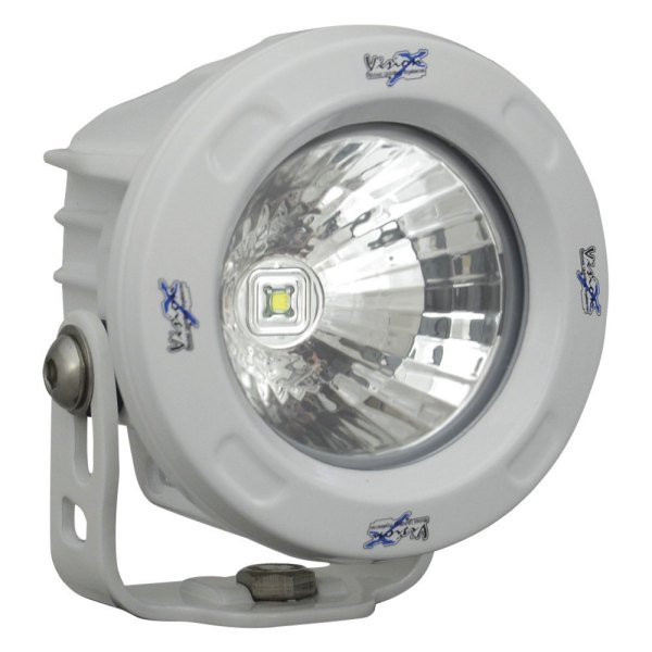 Vision X® - Optimus Series 3.7" 10W Round White Housing Medium Beam LED Light