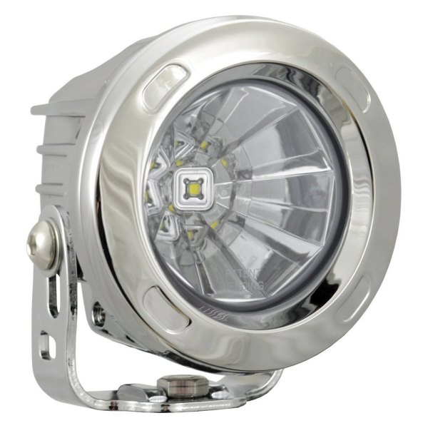 Vision X® - Optimus Series 3.7" 10W Round Chrome Housing Flood Beam LED Light