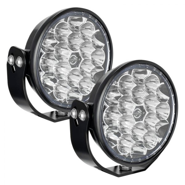 Vision X® - VL-Series Dual Function 6.7" 2x63W Round Flood and Spot Beam LED Lights