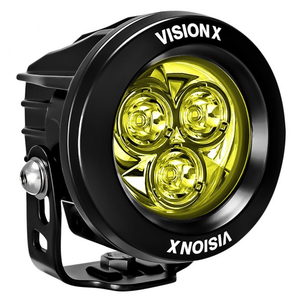 Vision X® - Cannon CG2 Selective Yellow 3.7" 21W Round Wide Spread Beam LED Light