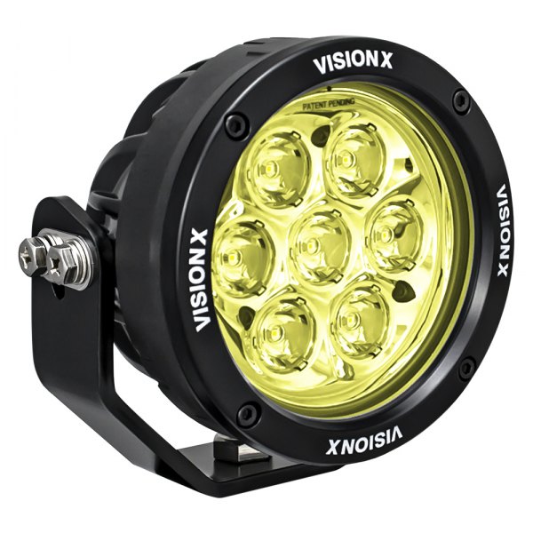 Vision X® - Cannon CG2 Selective Yellow 4.5" 49W Round Narrow Beam LED Light