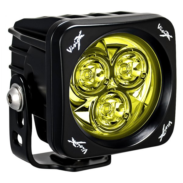 Vision X® - Cannon CG2 Selective Yellow 3" 2x21W Square Wide Spread Beam LED Light