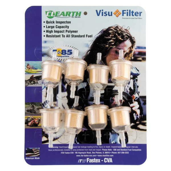 Visu Filter® - Straight In-Line Fuel Filter