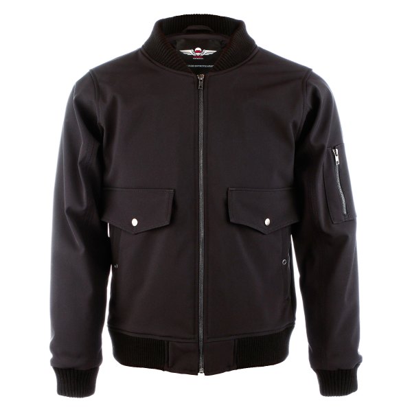 VKTRE® - V.MA1 Airborne Men's Jacket (Large, Black)
