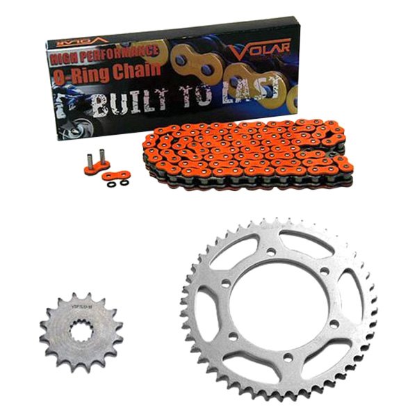 Volar Motorsport Sf102 Rs146 5x110 Oring Orange 1 O Ring Chain And Sprocket Kit Motorcycleid Com