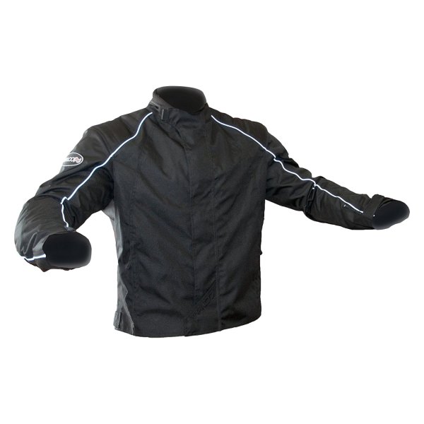 Wayloo® - Solid Style Men's Jacket (X-Large, Black)