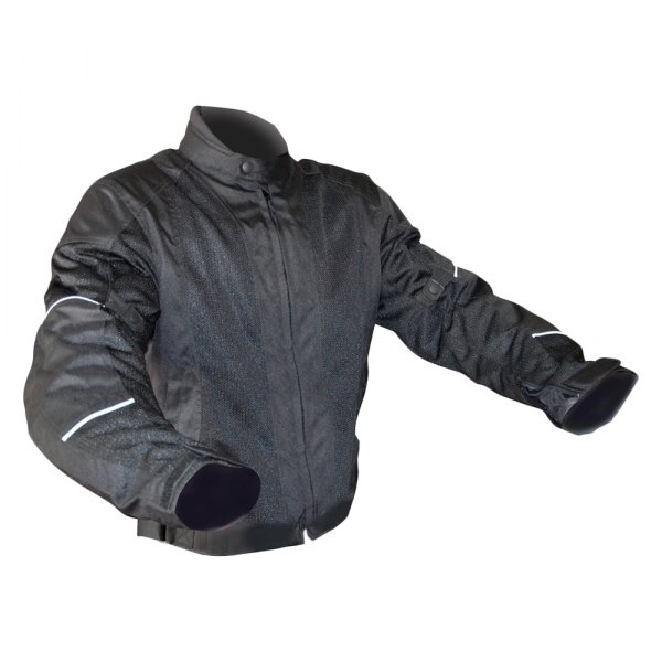Wayloo® - Mesh Style Men's Mesh Jacket (Medium, Black)