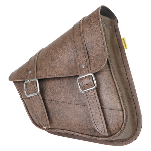 Willie & Max® - Dual Shock Brown Swingarm Bag