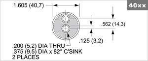 40XX Pad Plate Profile