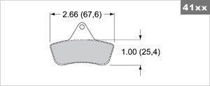 41XX Pad Plate Profile