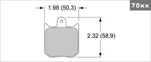 70XX Pad Plate Profile