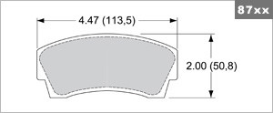 87XX Pad Plate Profile