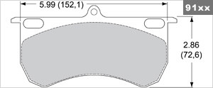 91XX Pad Plate Profile