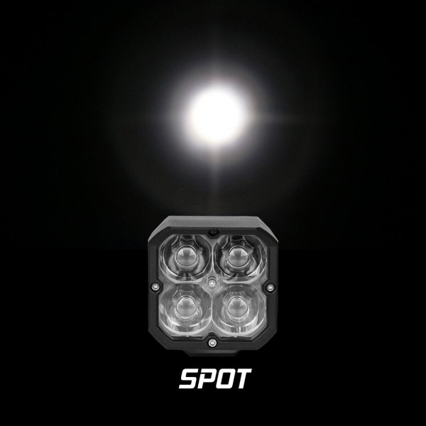 XKGlow® - XKChrome C3 Series 3" 20W Cube Spot Beam LED Light