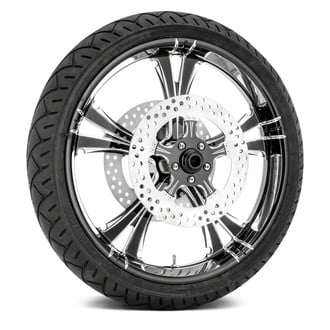 Xtreme Machine® - Fierce™ Front Wheel Kit with Tires and Rotors