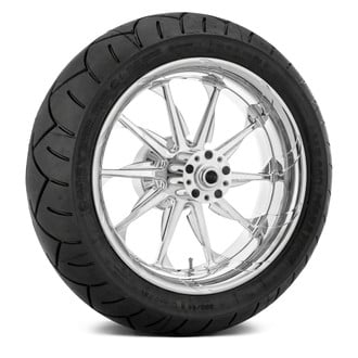 Xtreme Machine® - Launch™ Front Wheel Kit with Tires and Rotors and Fender Relocation Bracket