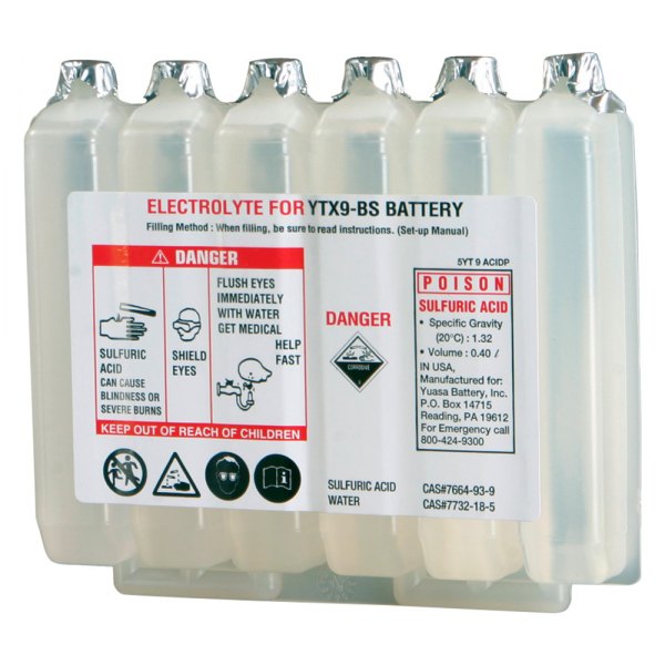 Yuasa® - Maintenance-Free Battery Acid