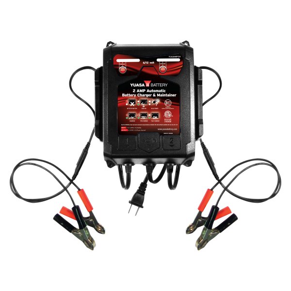 Yuasa® - 2 Amp Two-Bank Automatic Charger/Maintainer