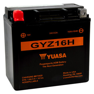 Yuasa® - GYZ™ High Performance Maintenance Free Battery