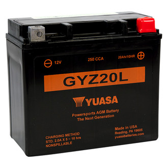 Yuasa® - GYZ™ High Performance Maintenance Free Battery