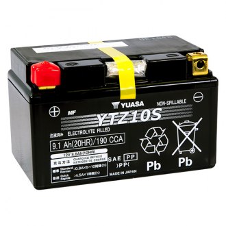 Yuasa Factory Activated Maintenance Free Battery - YUAM7210A - YTZ10S