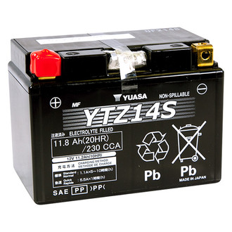Yuasa® - YTZ™ High Performance Maintenance Free Factory Activated Battery