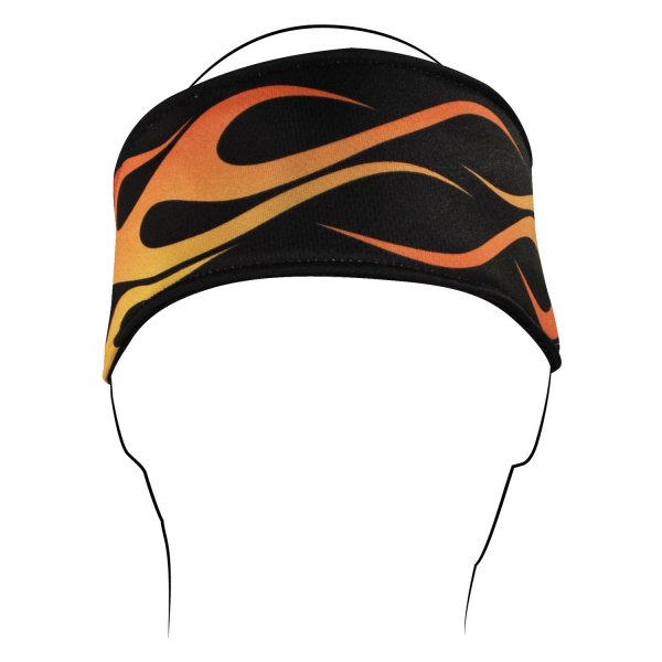 ZANheadgear® - Polyester Flames Polyester Headband (Flames)