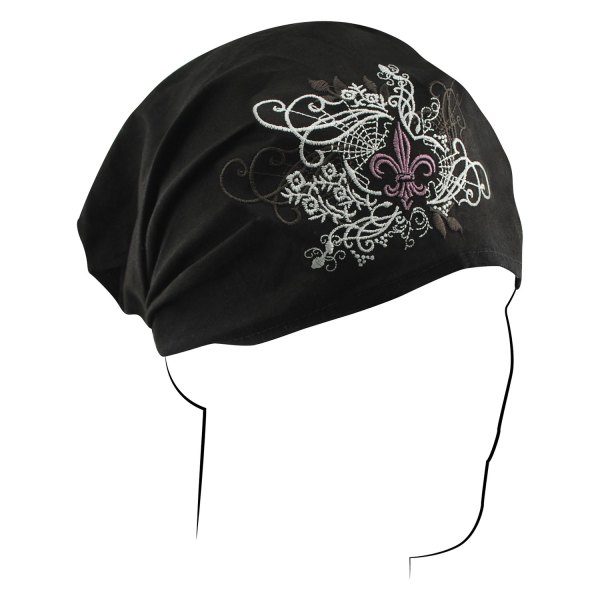 ZANheadgear® - Fleur De Lis Cotton Headwrap (Fleur De Lis)