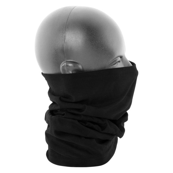 ZANheadgear® - Fleece-Lined Black Neck Gaiter (Black)