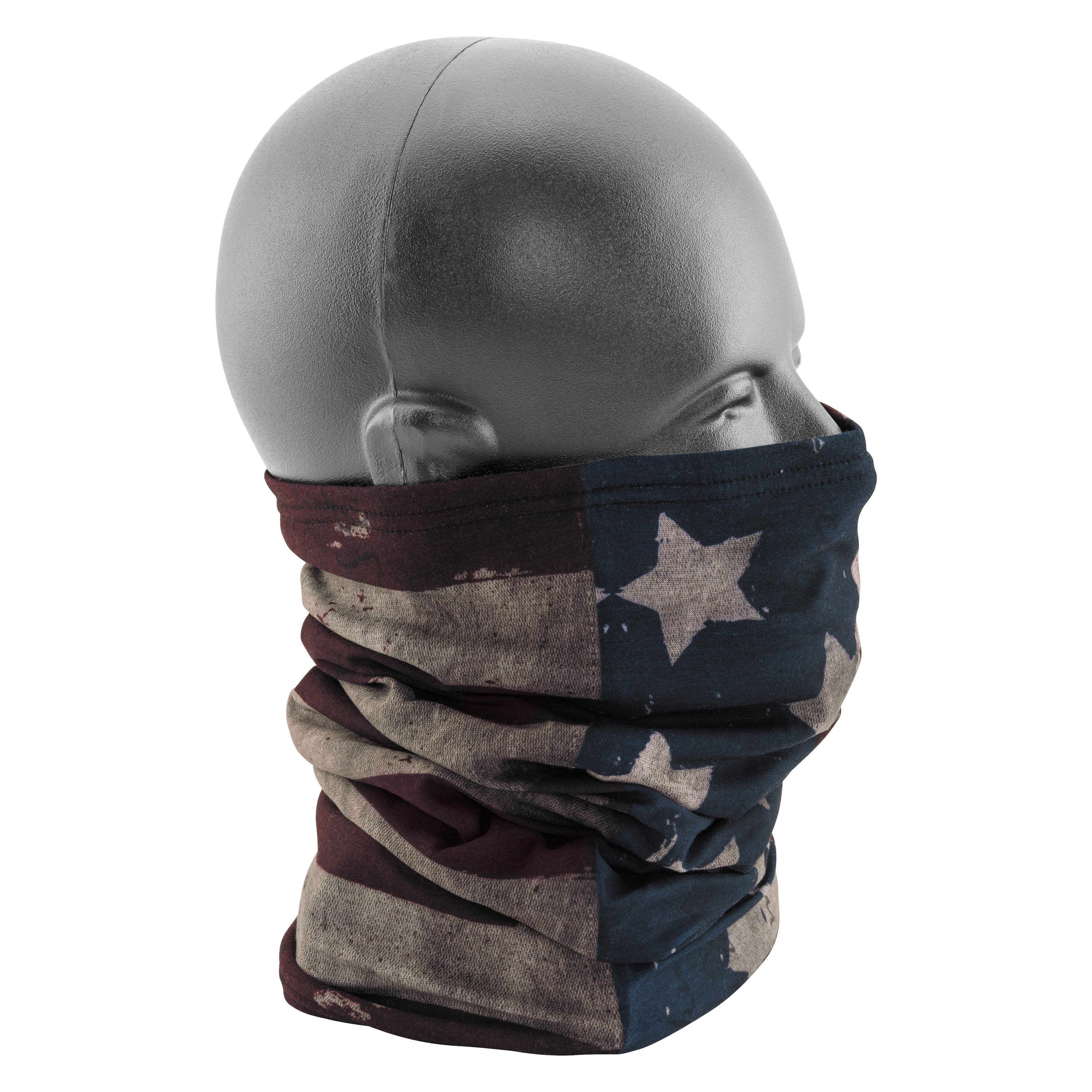 ZANheadgear® TF408 - Fleece-Lined Motley Tube Patriot Neck