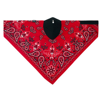 ZANheadgear® - Neodanna Red Paisley Half-Face Mask